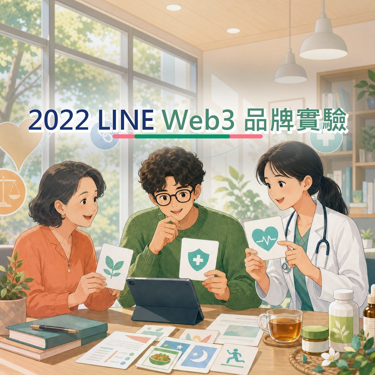 2022 LINE 口碑企劃：用跨平台接力接住醫療健康消費者｜Web3 品牌實驗