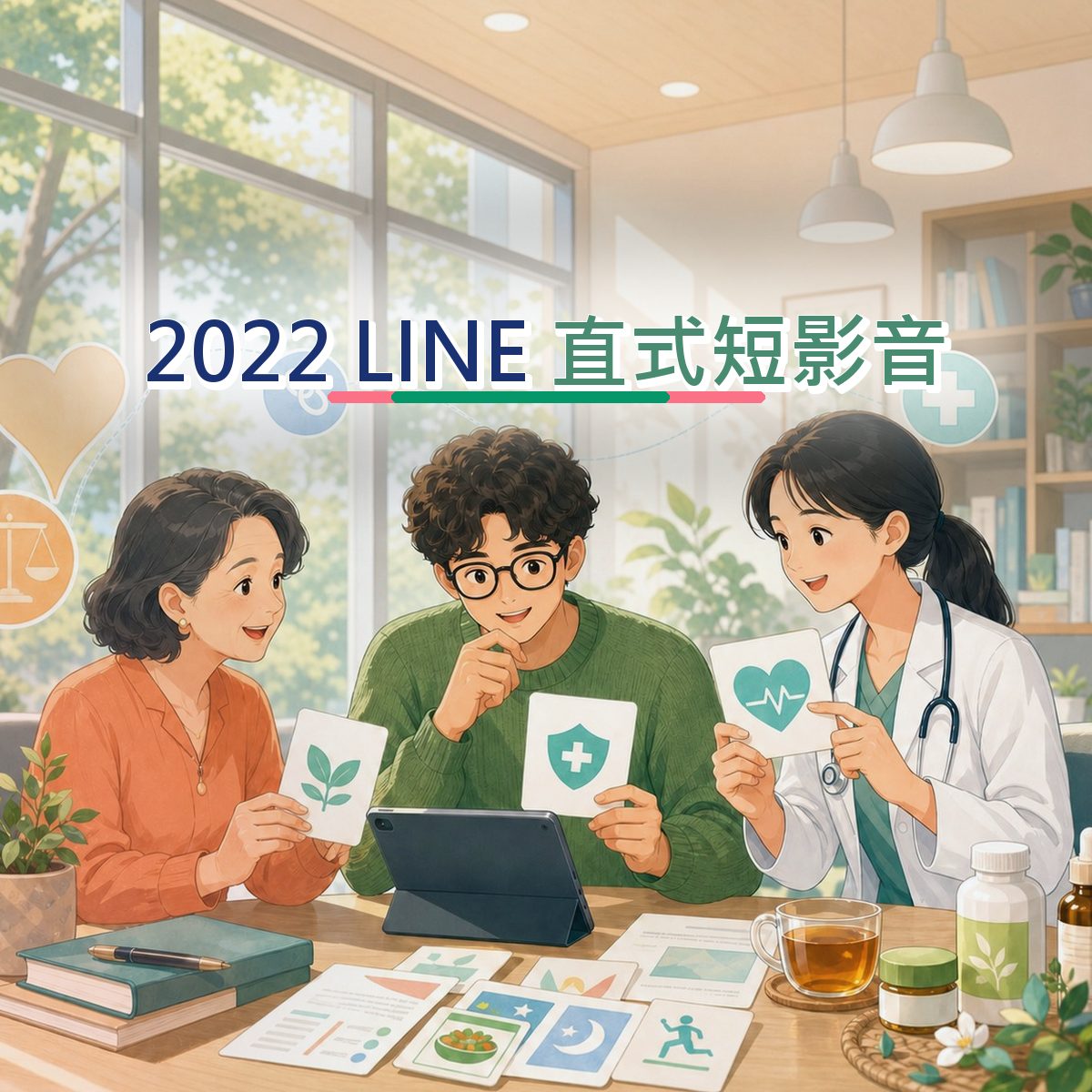 2022 LINE 上的醫療健康決策路徑：直式短影音執行清單｜UGC Brief