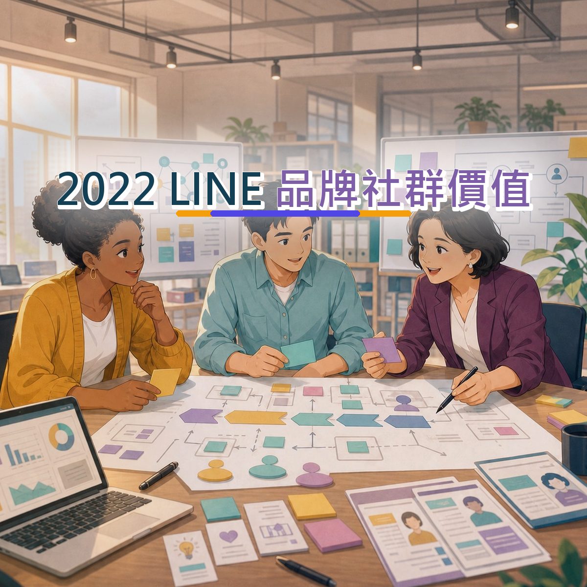2022 LINE 口碑企劃：用品牌安全接住B2B 服務消費者｜品牌社群價值