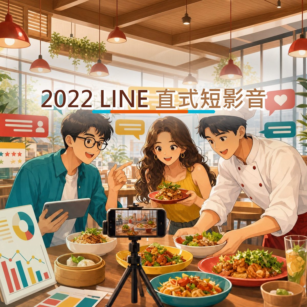 2022 LINE 行銷：餐飲食品直式短影音怎麼做？｜負評處理