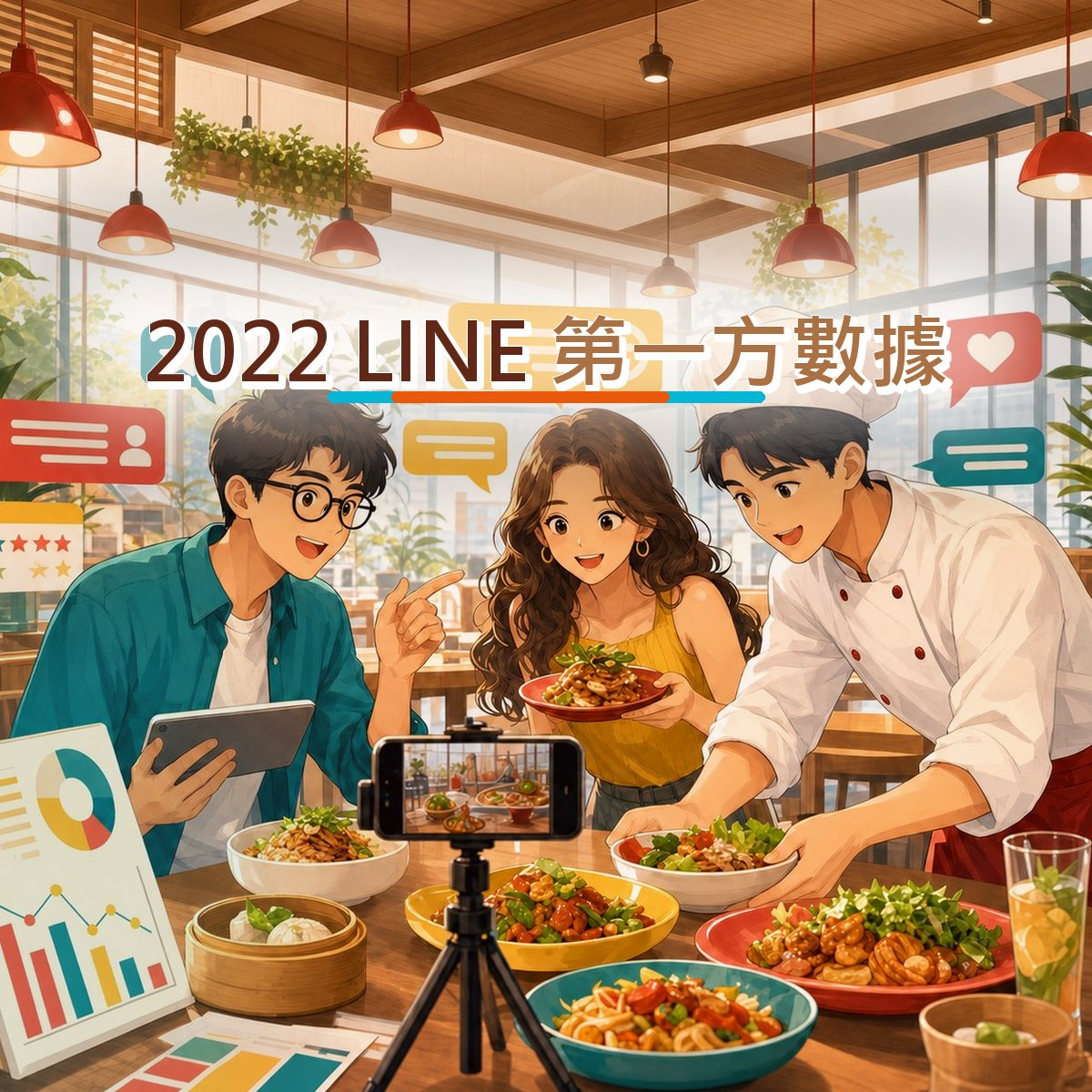 2022 餐飲食品第一方數據指南：LINE 從看見到行動｜創作者合作
