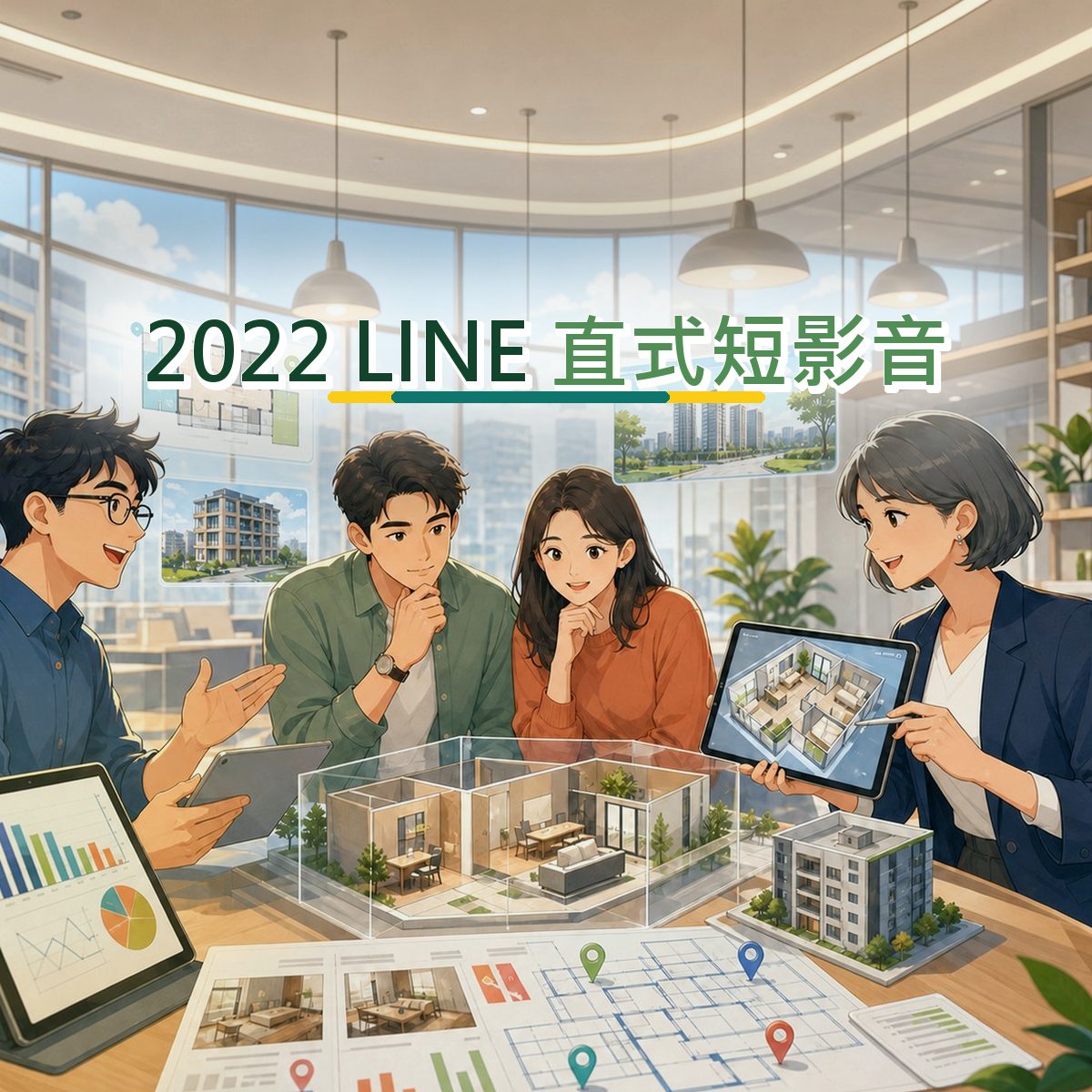 2022 房產居家直式短影音指南：LINE 從看見到行動｜真實心得