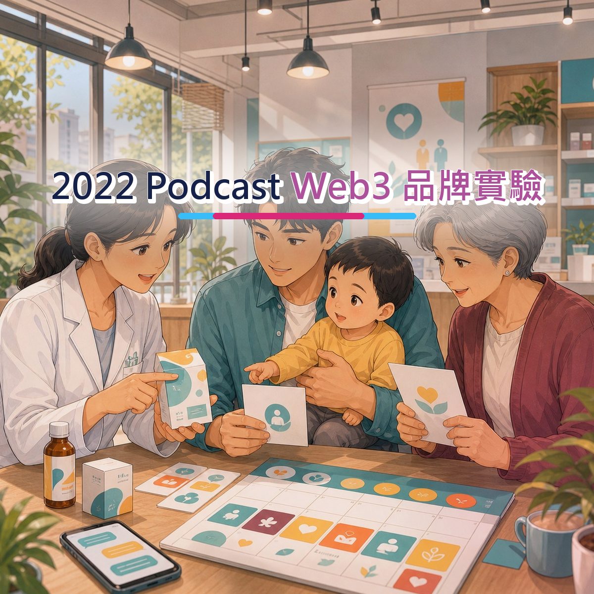 2022 醫療健康口碑廣告：Podcast 的社群聆聽信任訊號｜Web3 品牌實驗