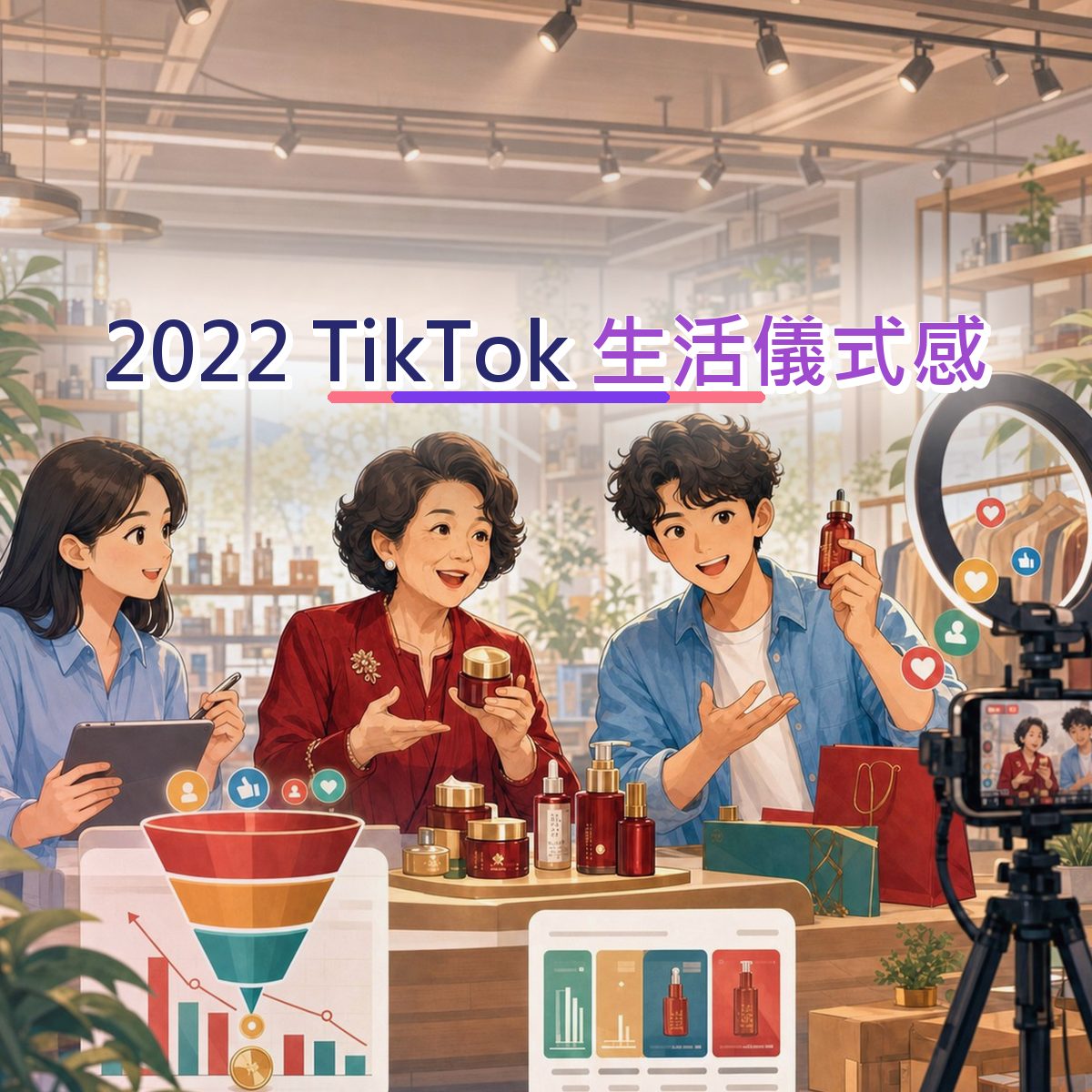 2022 美妝保養在 TikTok 怎麼被相信？生活儀式感實戰｜新品暖機