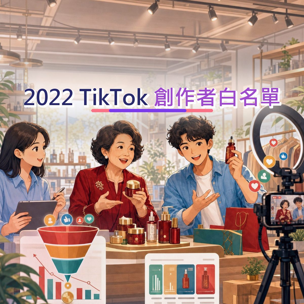 2022 美妝保養在 TikTok 怎麼被相信？創作者白名單實戰｜負評處理