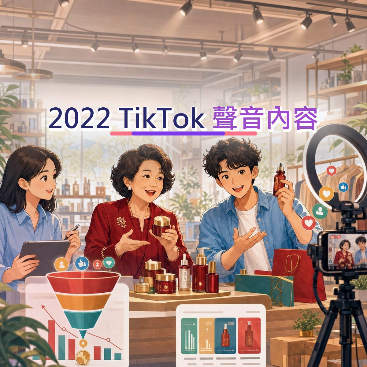 2022 品牌社群題：TikTok 的搜尋承接怎麼設計？｜聲音內容