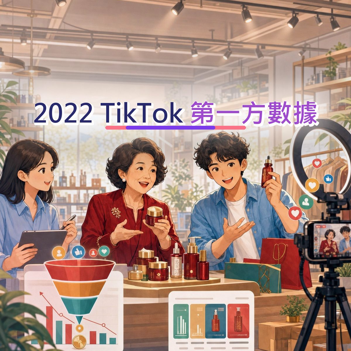 2022 第一方數據不是追流行：TikTok 的美妝保養內容方法｜前三秒鉤子