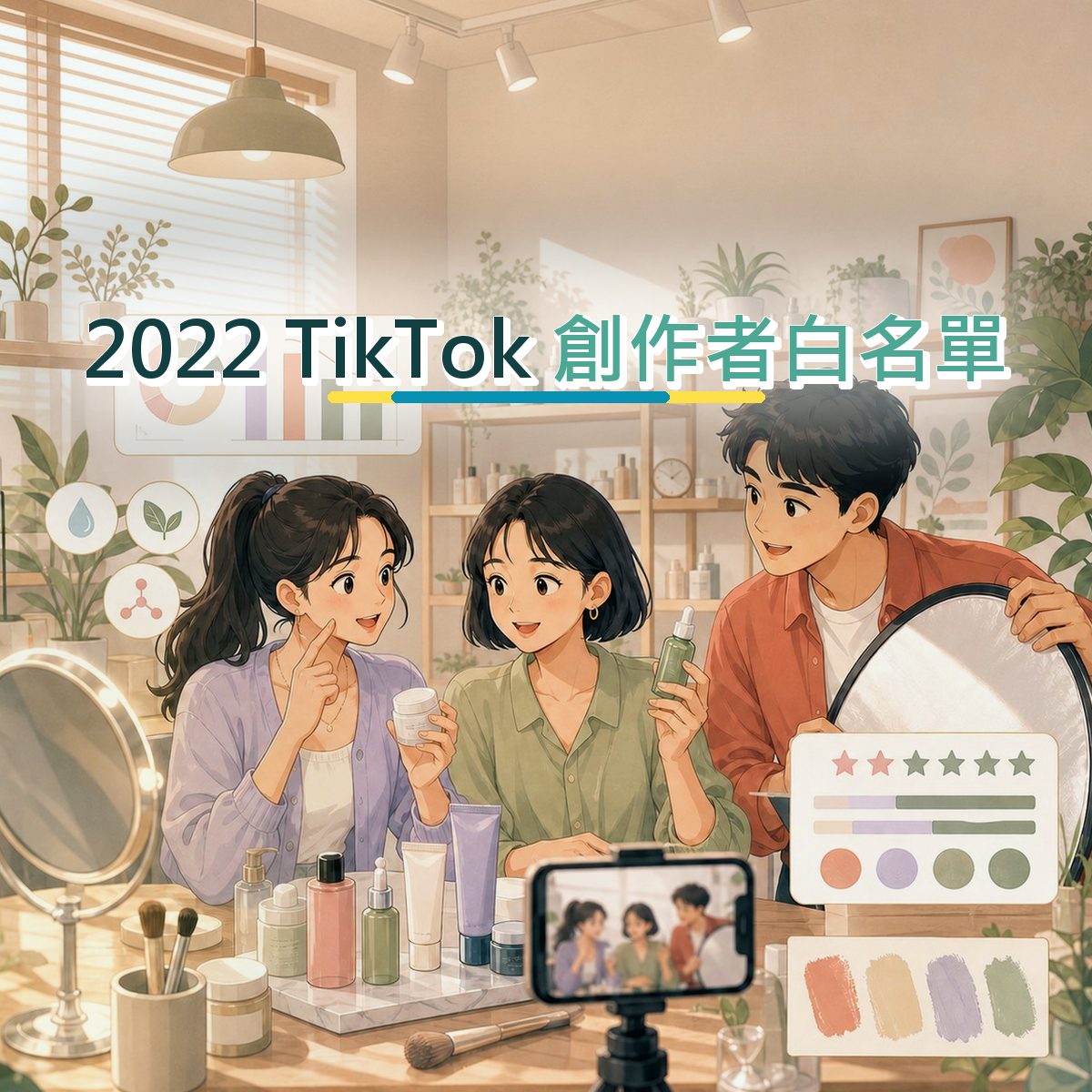 2022 服飾潮流口碑廣告：TikTok 的留言劇本信任訊號｜創作者白名單