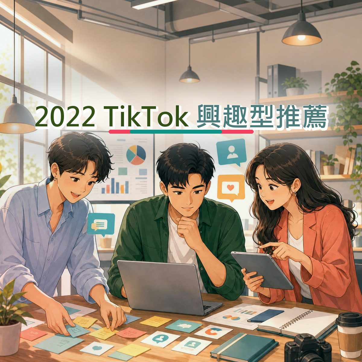 2022 教育學習在 TikTok 怎麼被相信？興趣型推薦實戰｜比較內容