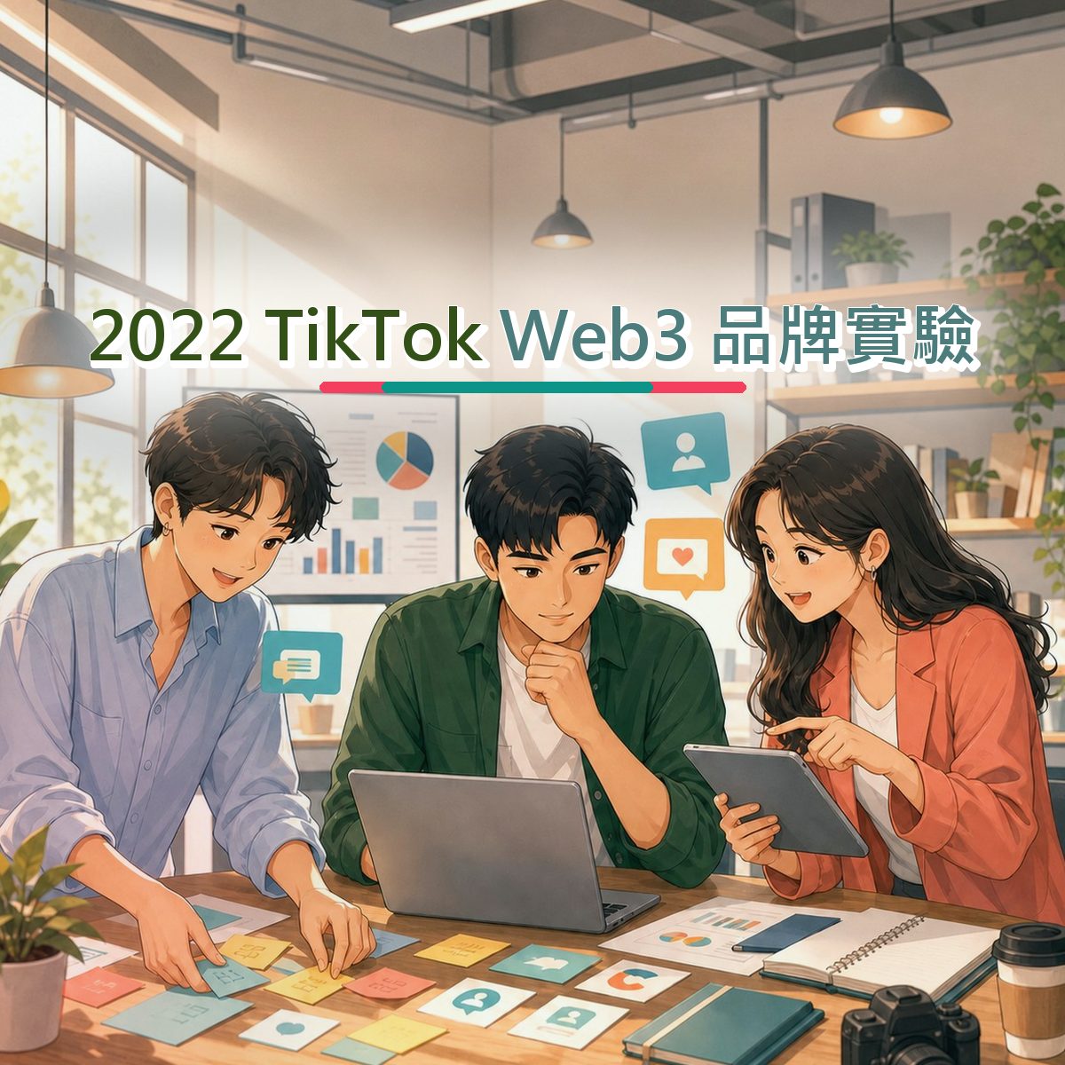 2022 教育學習在 TikTok 怎麼被相信？Web3 品牌實驗實戰｜前三秒鉤子