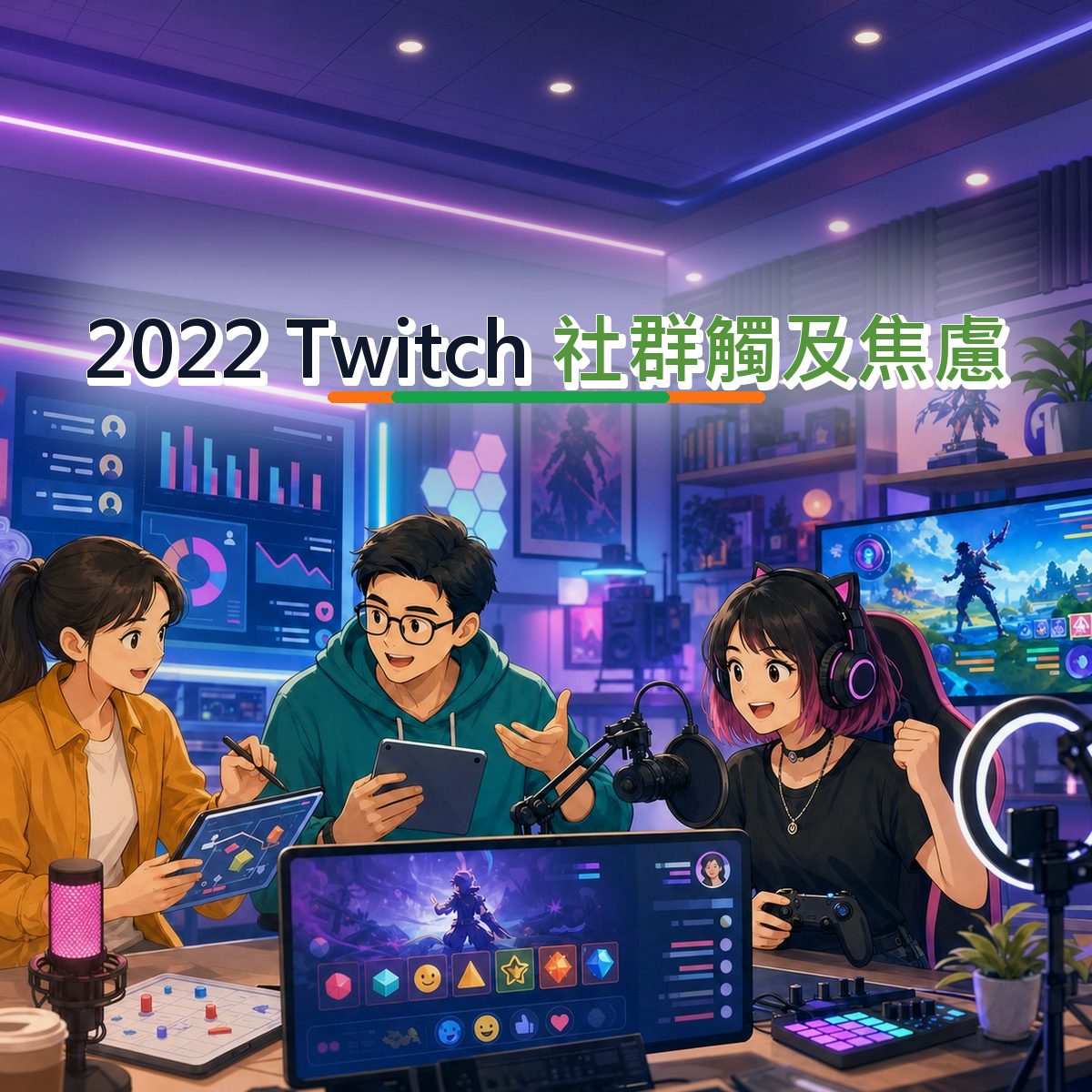 2022 Twitch 上的在地店家決策路徑：社群觸及焦慮執行清單｜比較內容