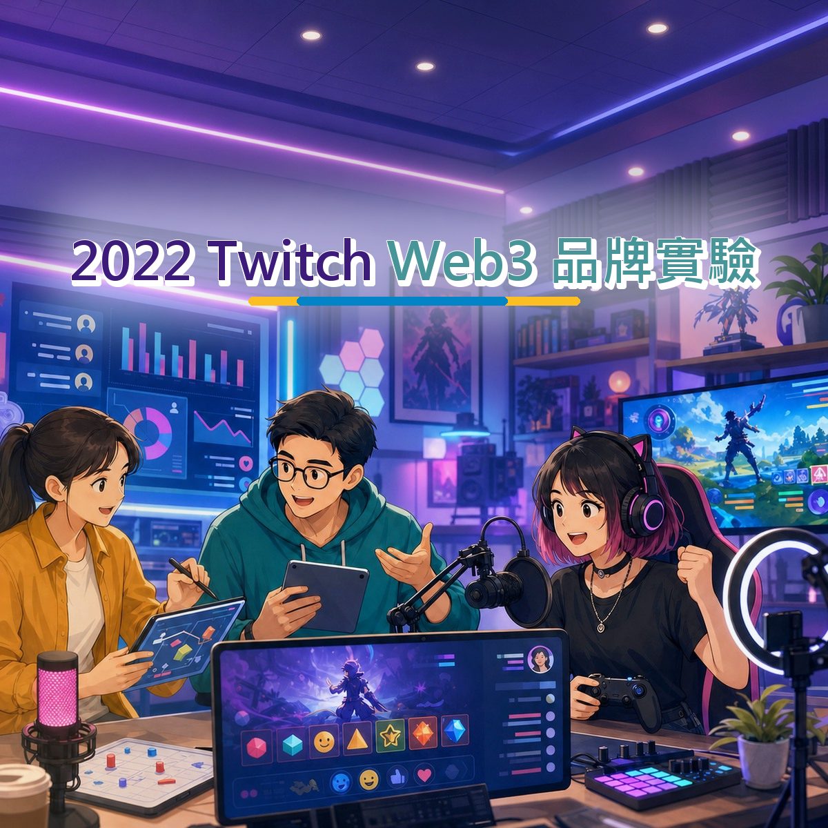 2022 Twitch 內容企劃怎麼寫？3C 家電Web3 品牌實驗拆解｜真實心得