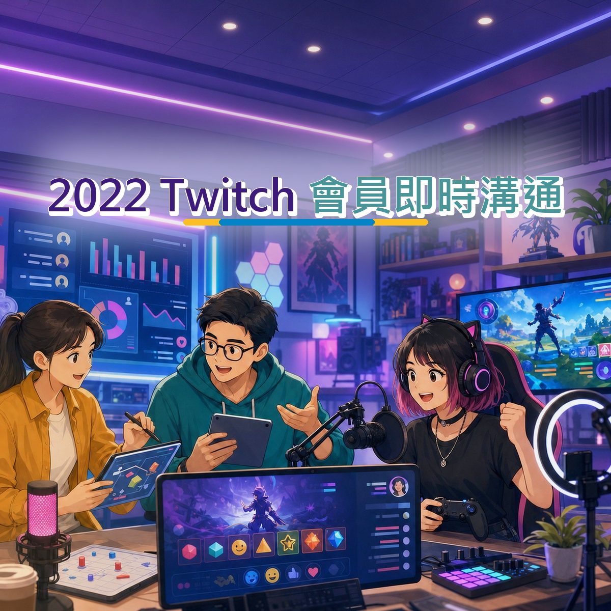 2022 Twitch 行銷：3C 家電會員即時溝通怎麼做？｜留言劇本