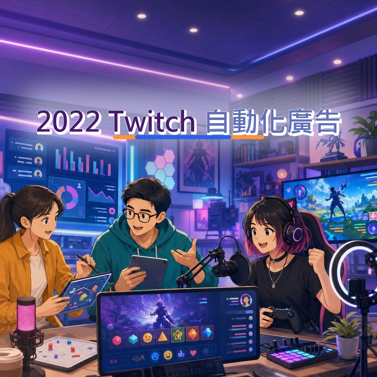 2022 旅遊住宿自動化廣告指南：Twitch 從看見到行動｜圈層語言
