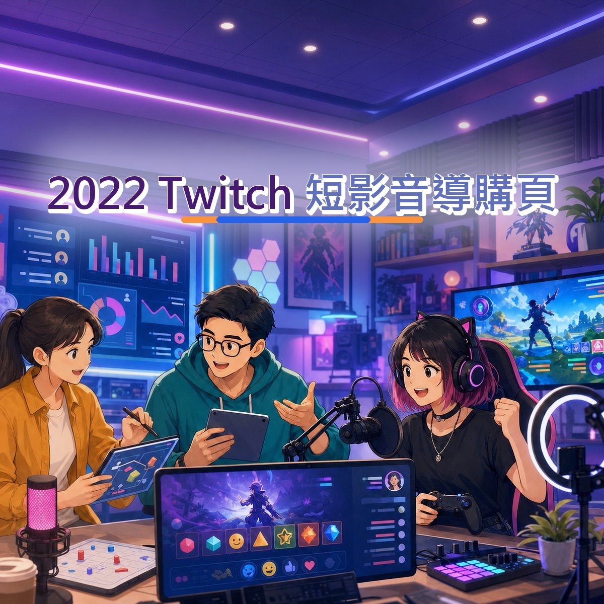 2022 Twitch 口碑企劃：用比較內容接住旅遊住宿消費者｜短影音導購頁
