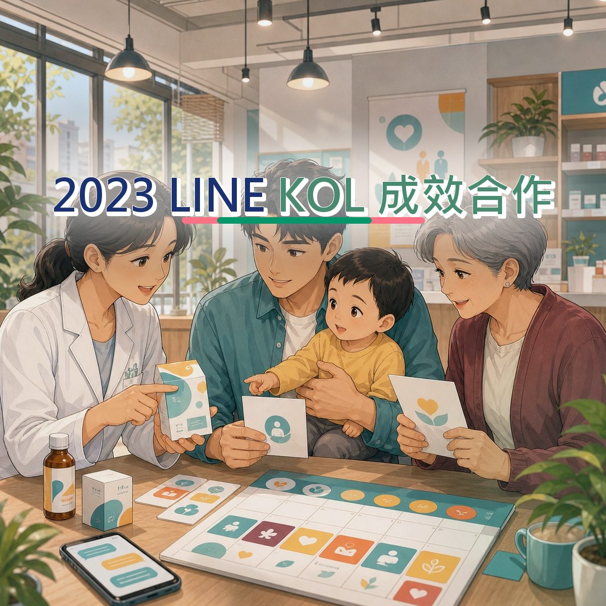 2023 LINE 內容企劃怎麼寫？醫療健康KOL 成效合作拆解｜口碑月報