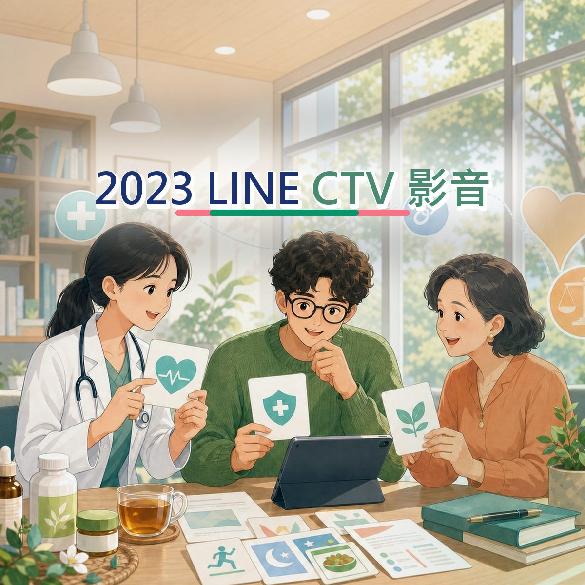 2023 醫療健康CTV 影音指南：LINE 從看見到行動｜社群聆聽