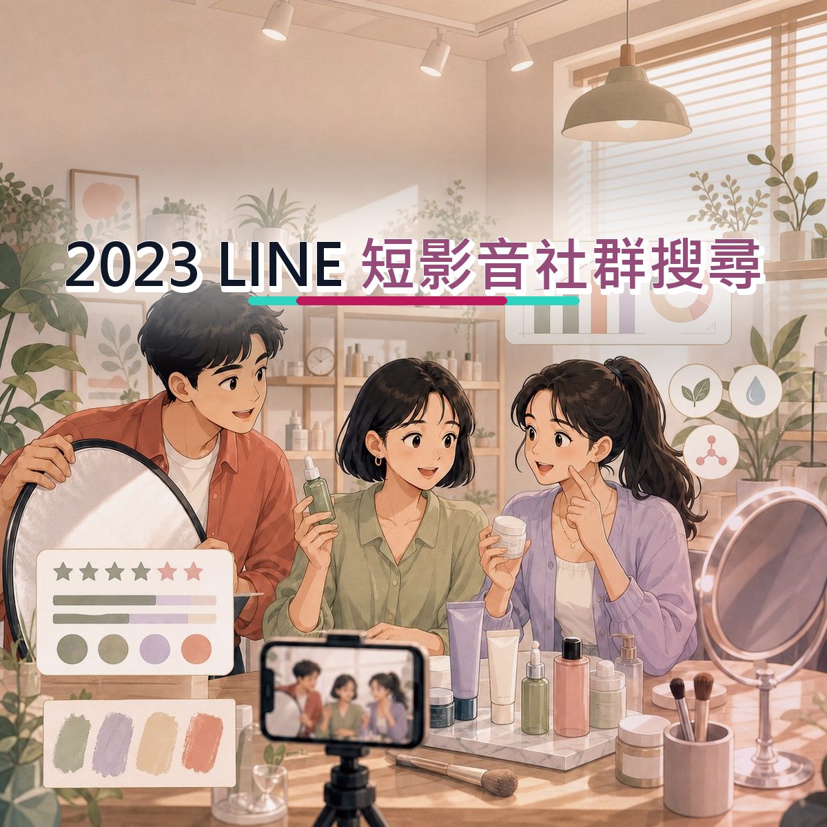 2023 服飾潮流在 LINE 怎麼被相信？短影音社群搜尋實戰｜KOC 種草