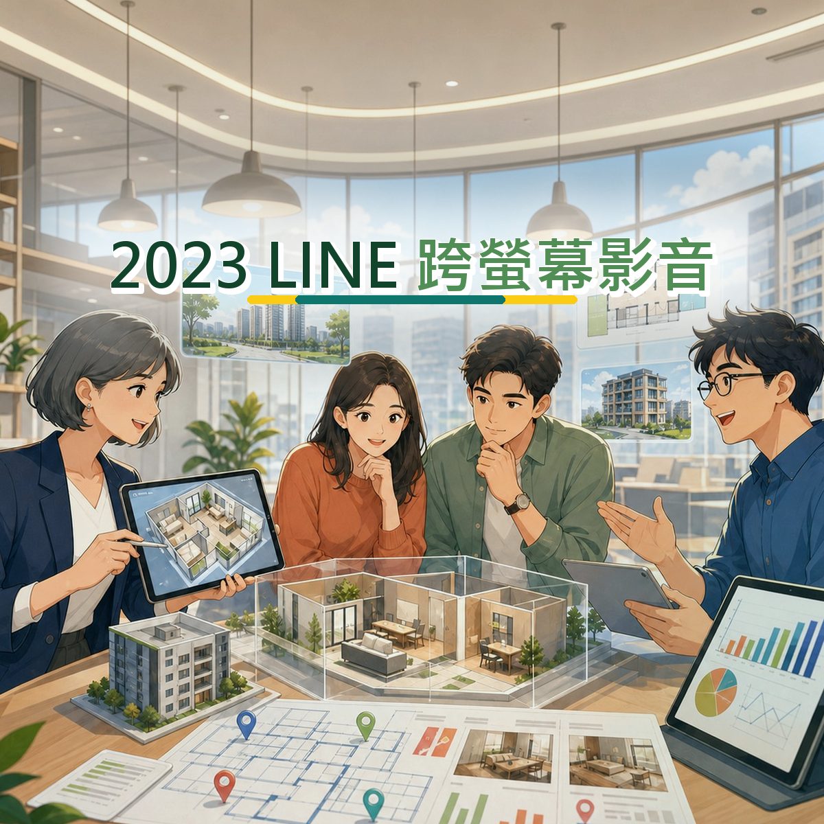 2023 房產居家跨螢幕影音指南：LINE 從看見到行動｜負評處理