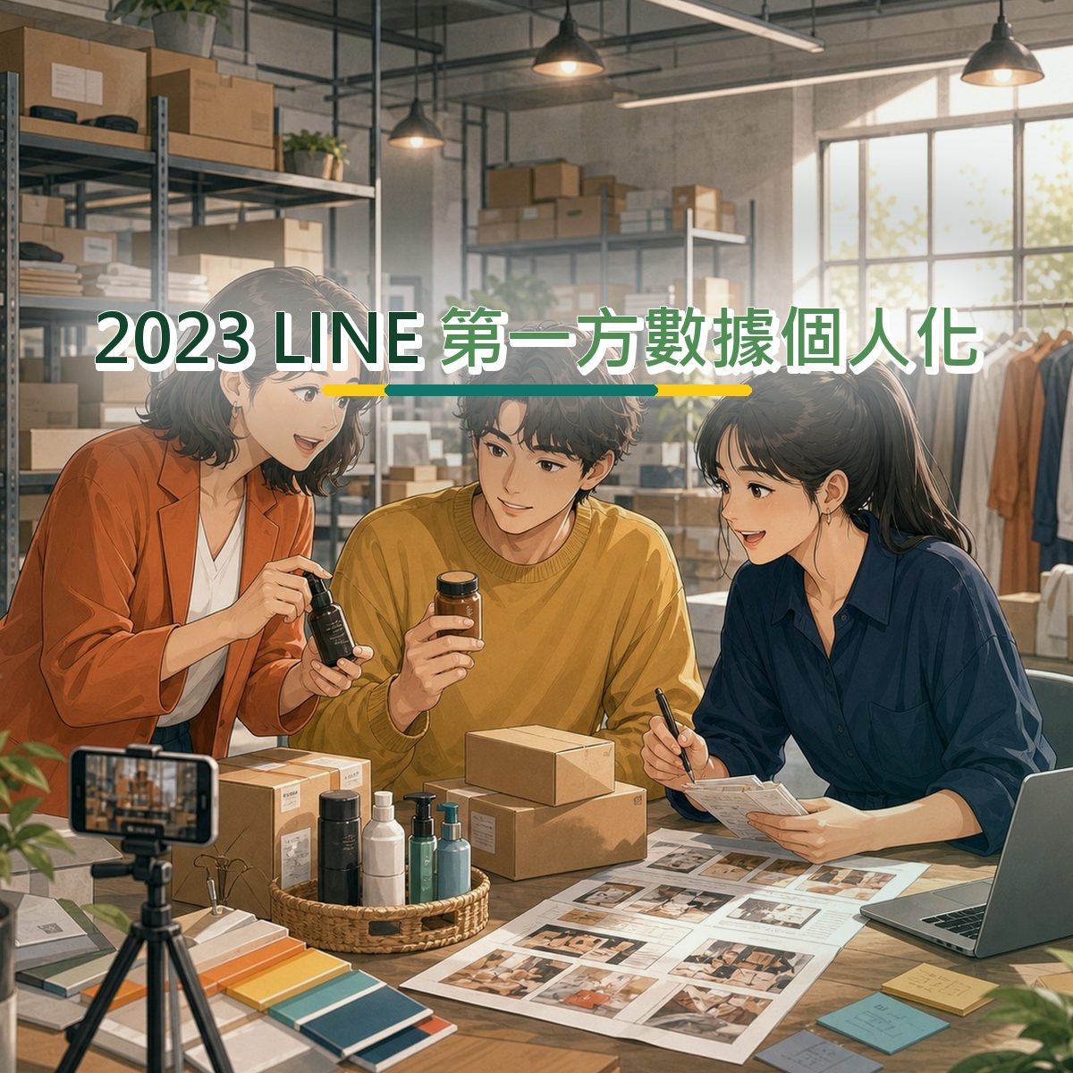 2023 LINE 內容企劃怎麼寫？房產居家第一方數據個人化拆解｜KOC 種草