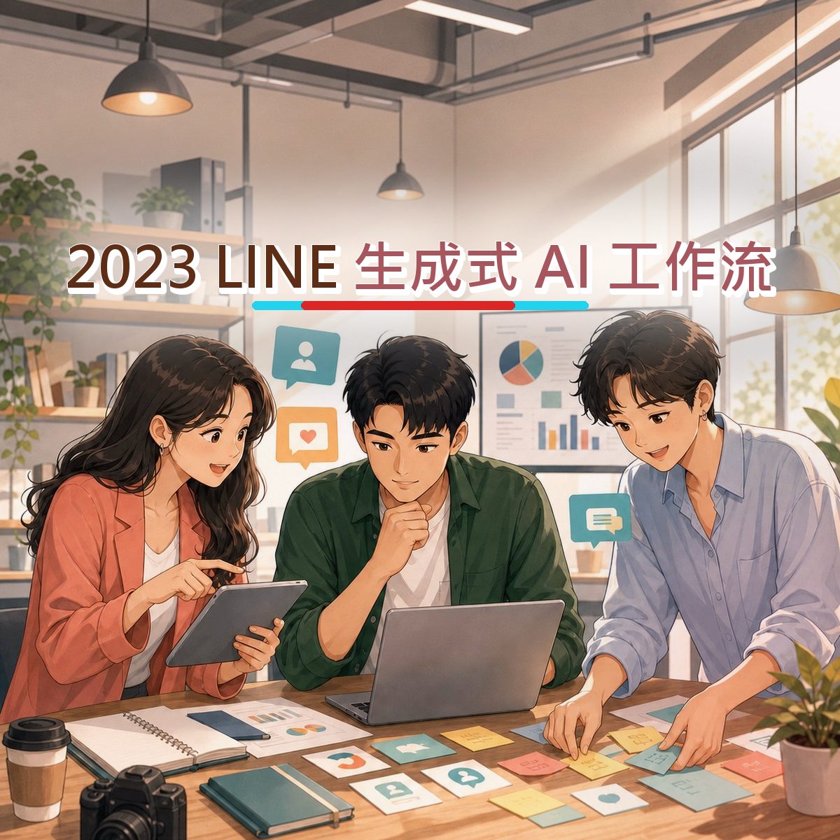 2023 品牌社群題：LINE 的留言劇本怎麼設計？｜生成式 AI 工作流