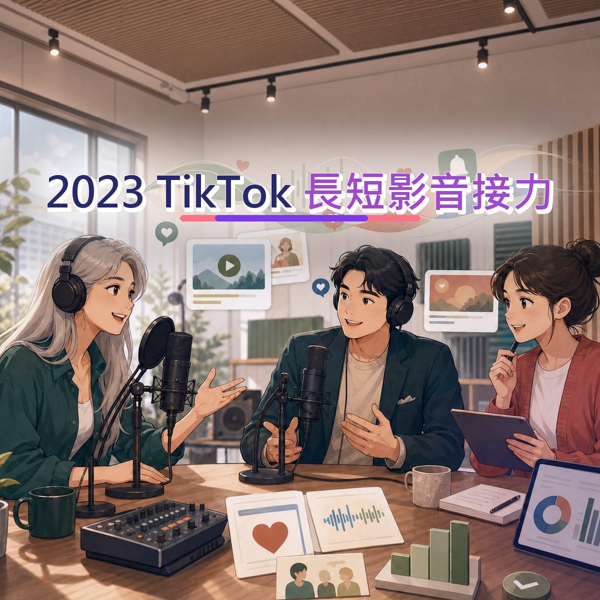 2023 長短影音接力不是追流行：TikTok 的遊戲娛樂內容方法｜留言劇本