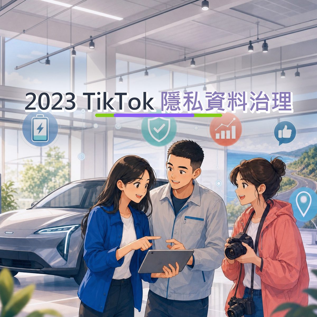 2023 品牌社群題：TikTok 的真實心得怎麼設計？｜隱私資料治理