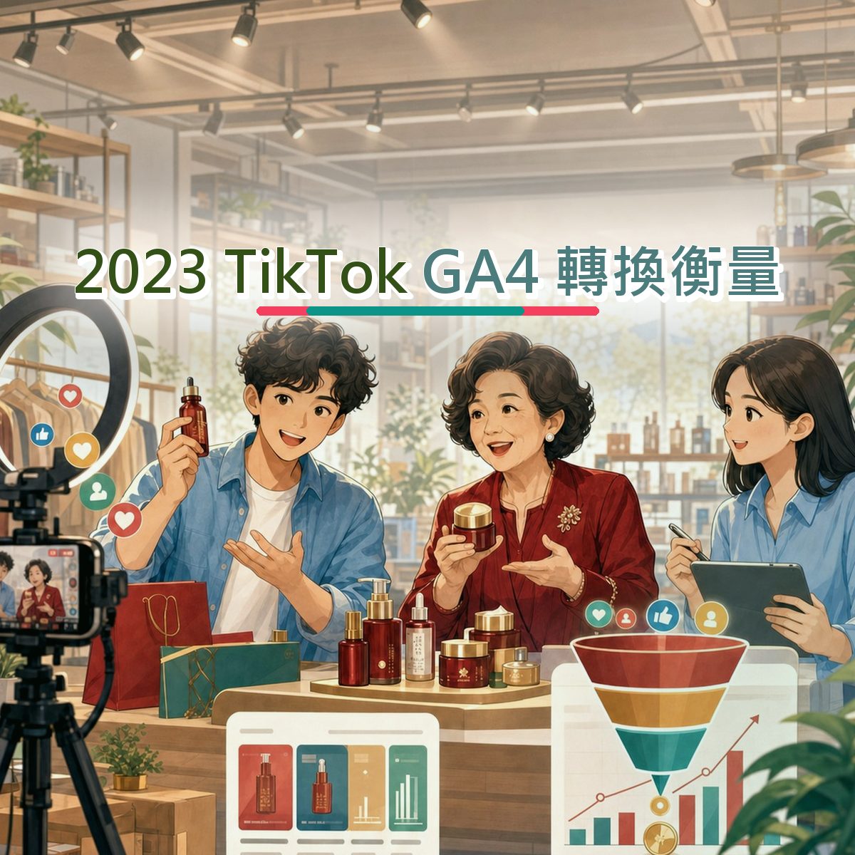 2023 TikTok 社群策略：口碑月報如何累積口碑？｜GA4 轉換衡量