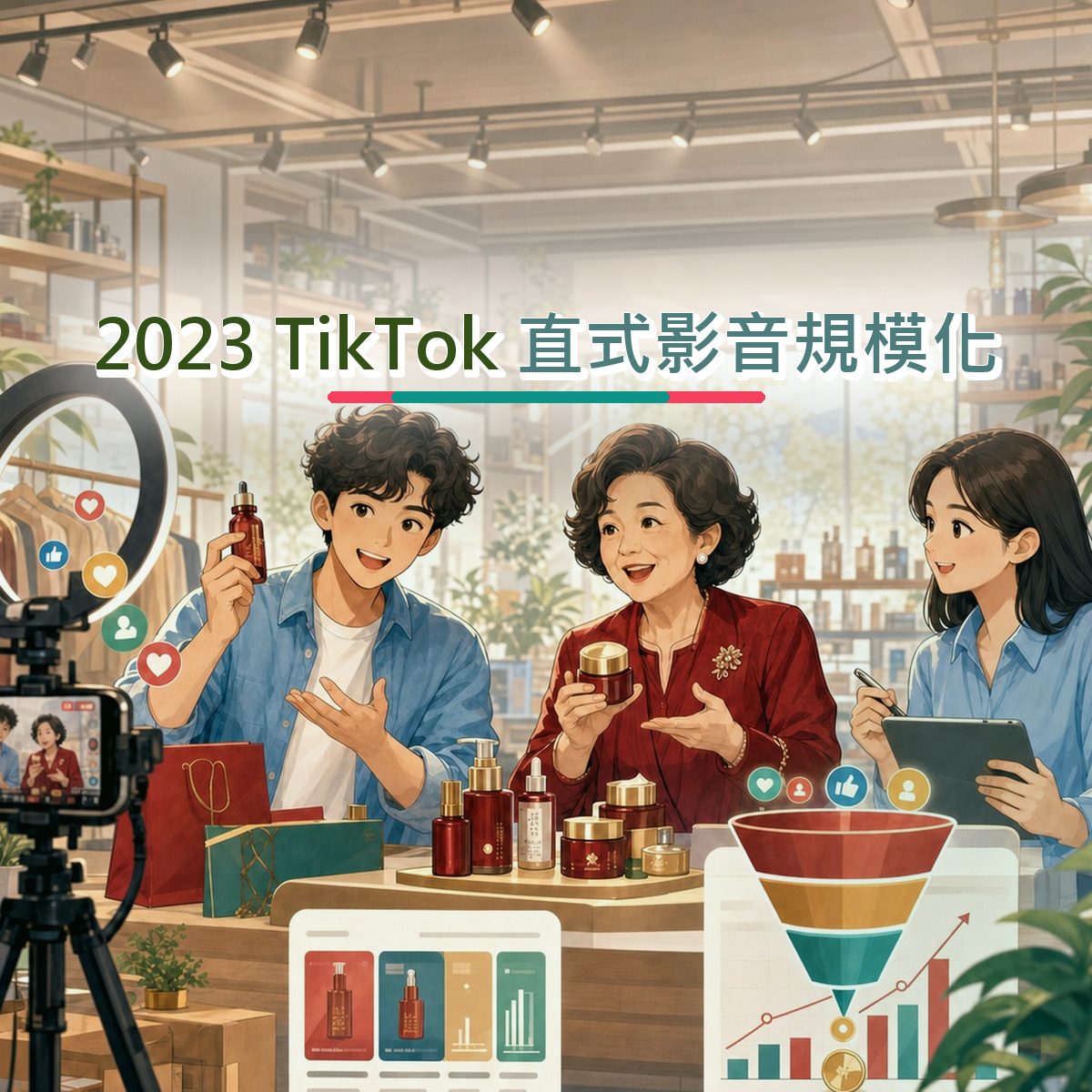 2023 零售電商在 TikTok 怎麼被相信？直式影音規模化實戰｜前三秒鉤子