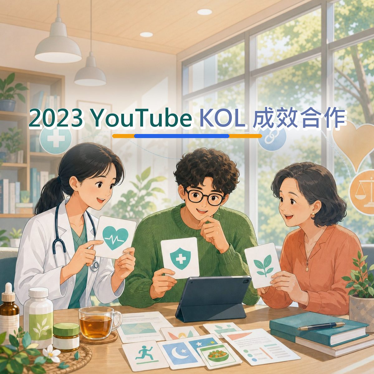 2023 YouTube 內容企劃怎麼寫？醫療健康KOL 成效合作拆解｜創作者合作