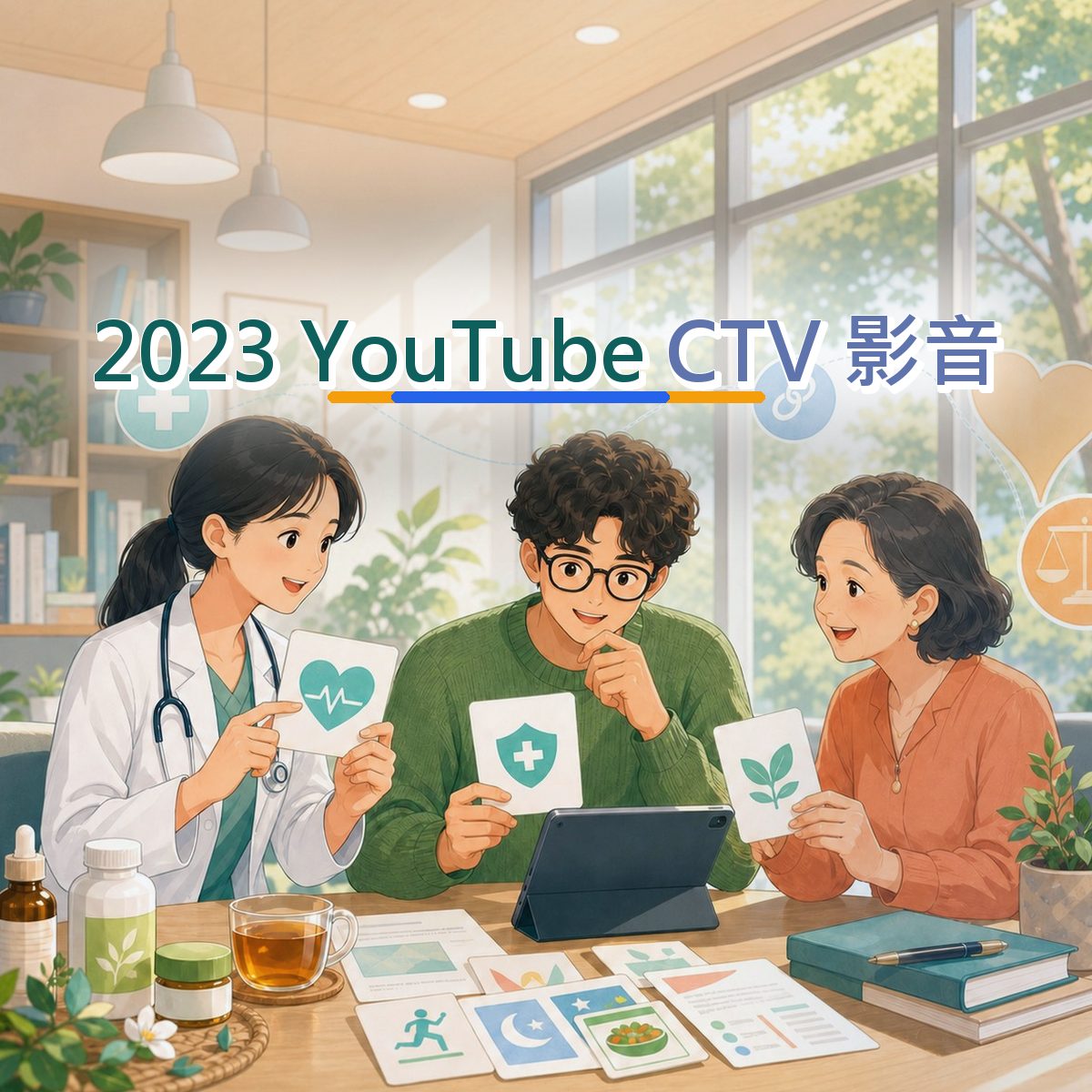 2023 醫療健康CTV 影音指南：YouTube 從看見到行動｜留言劇本