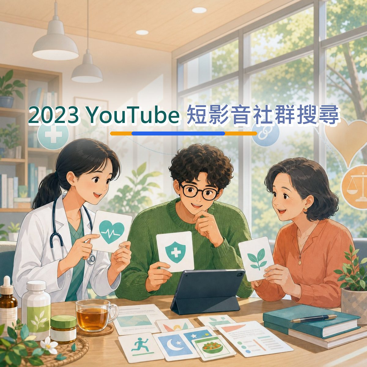 2023 YouTube 上的醫療健康決策路徑：短影音社群搜尋執行清單｜短影音節奏