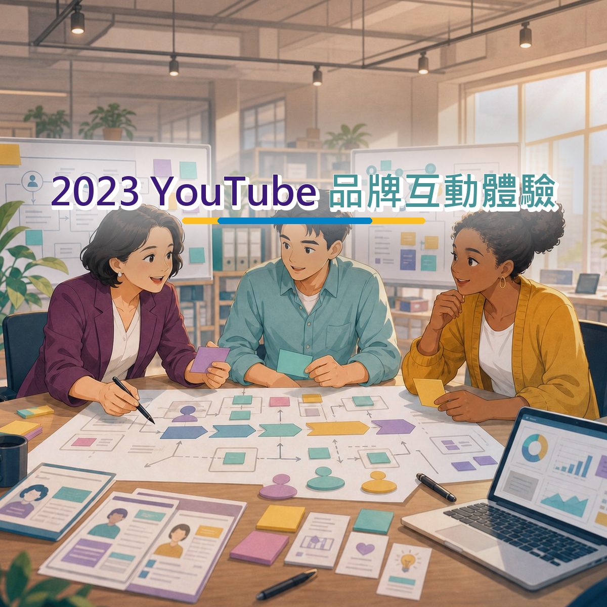 2023 YouTube 口碑企劃：用社群聆聽接住B2B 服務消費者｜品牌互動體驗