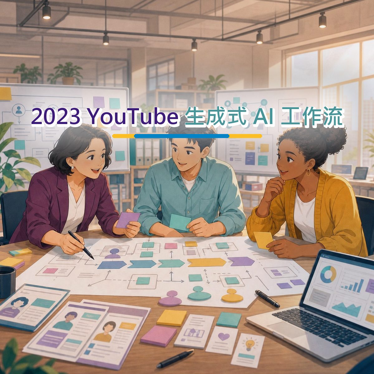 2023 YouTube 行銷：B2B 服務生成式 AI 工作流怎麼做？｜留言劇本