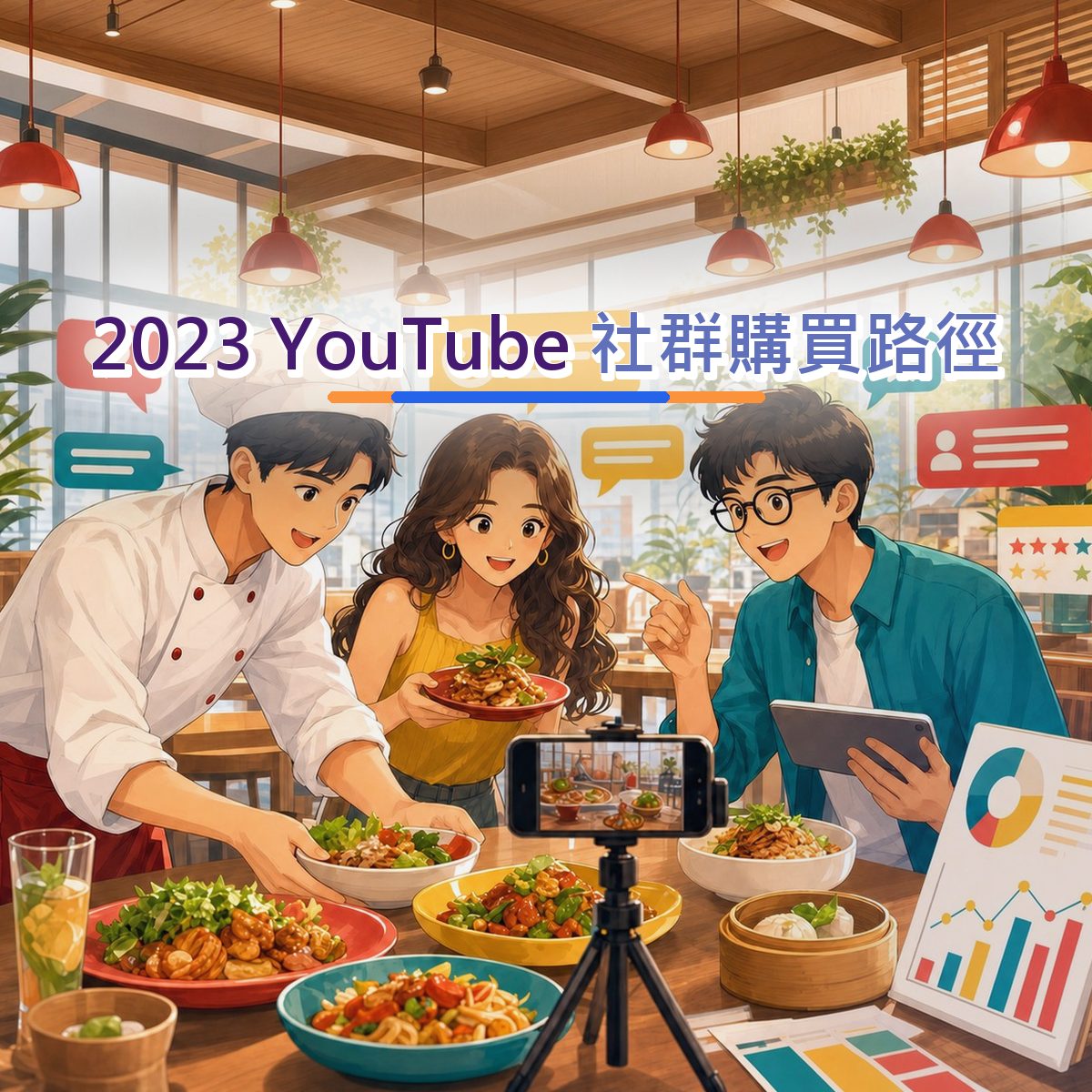 2023 YouTube 行銷：餐飲食品社群購買路徑怎麼做？｜口碑月報