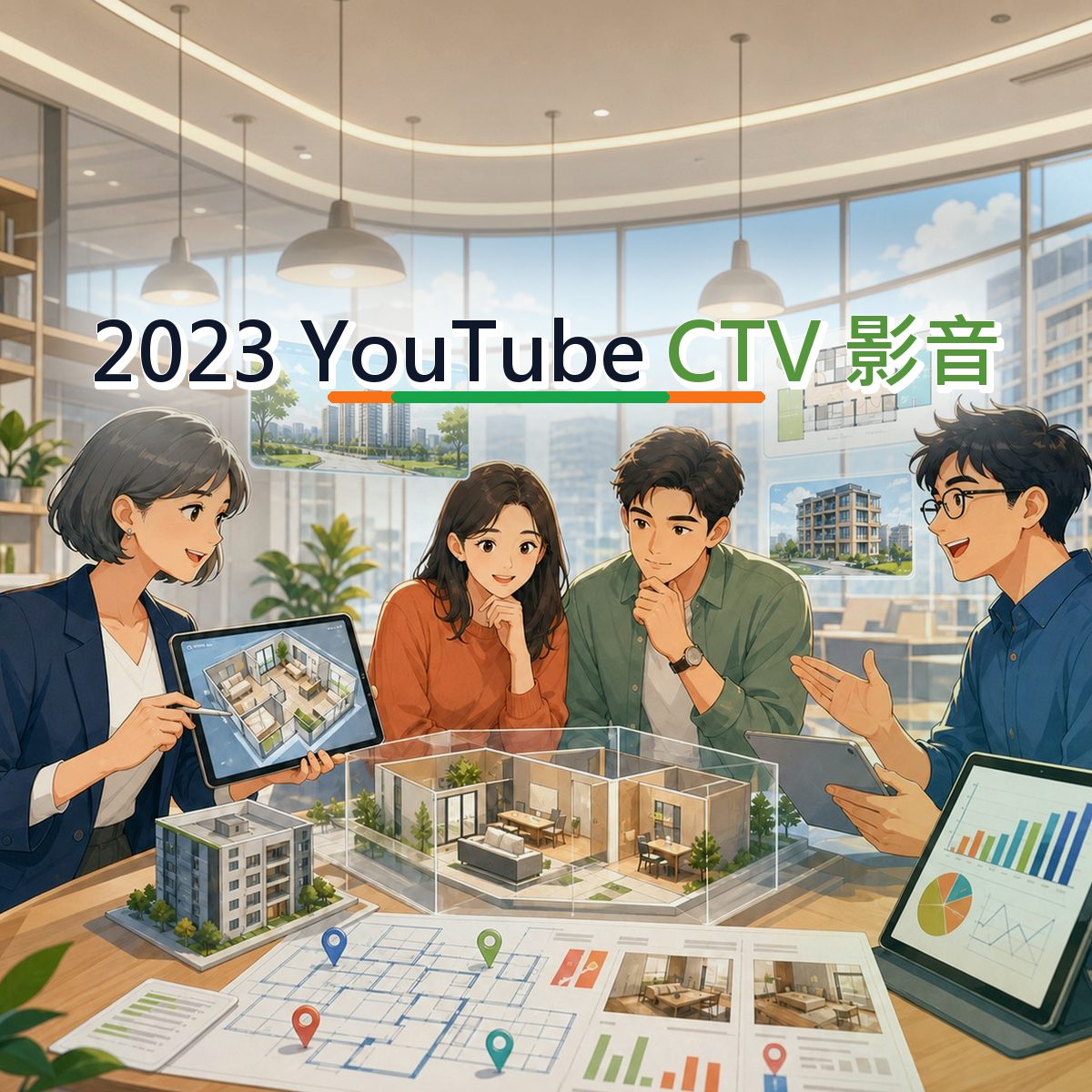2023 YouTube 行銷：房產居家CTV 影音怎麼做？｜搜尋承接