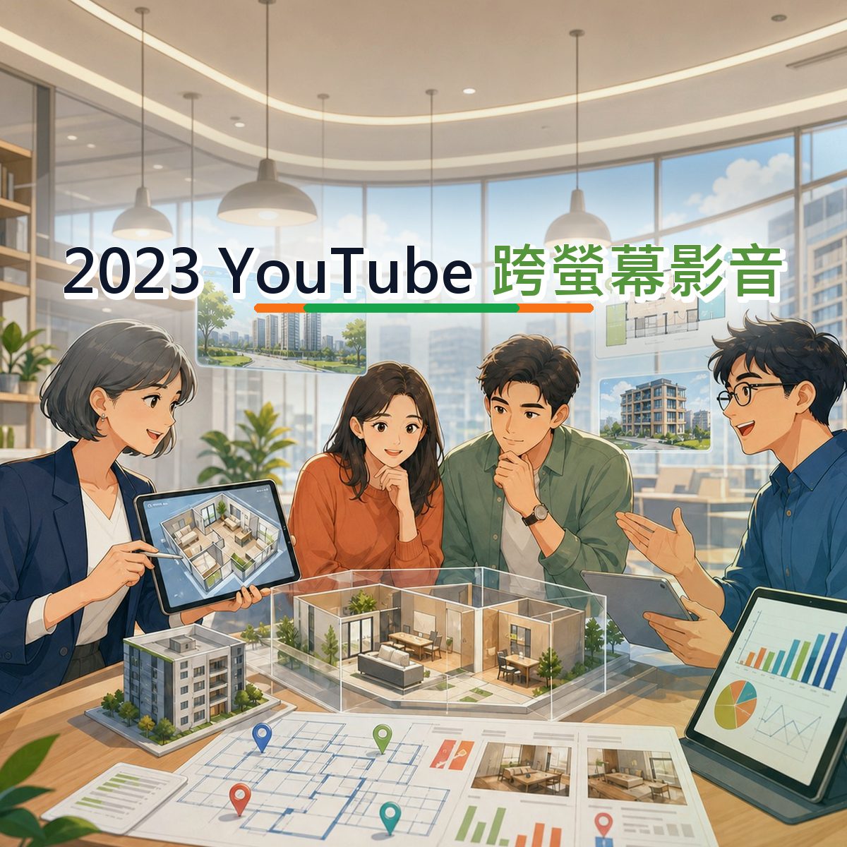 2023 房產居家跨螢幕影音指南：YouTube 從看見到行動｜成效指標