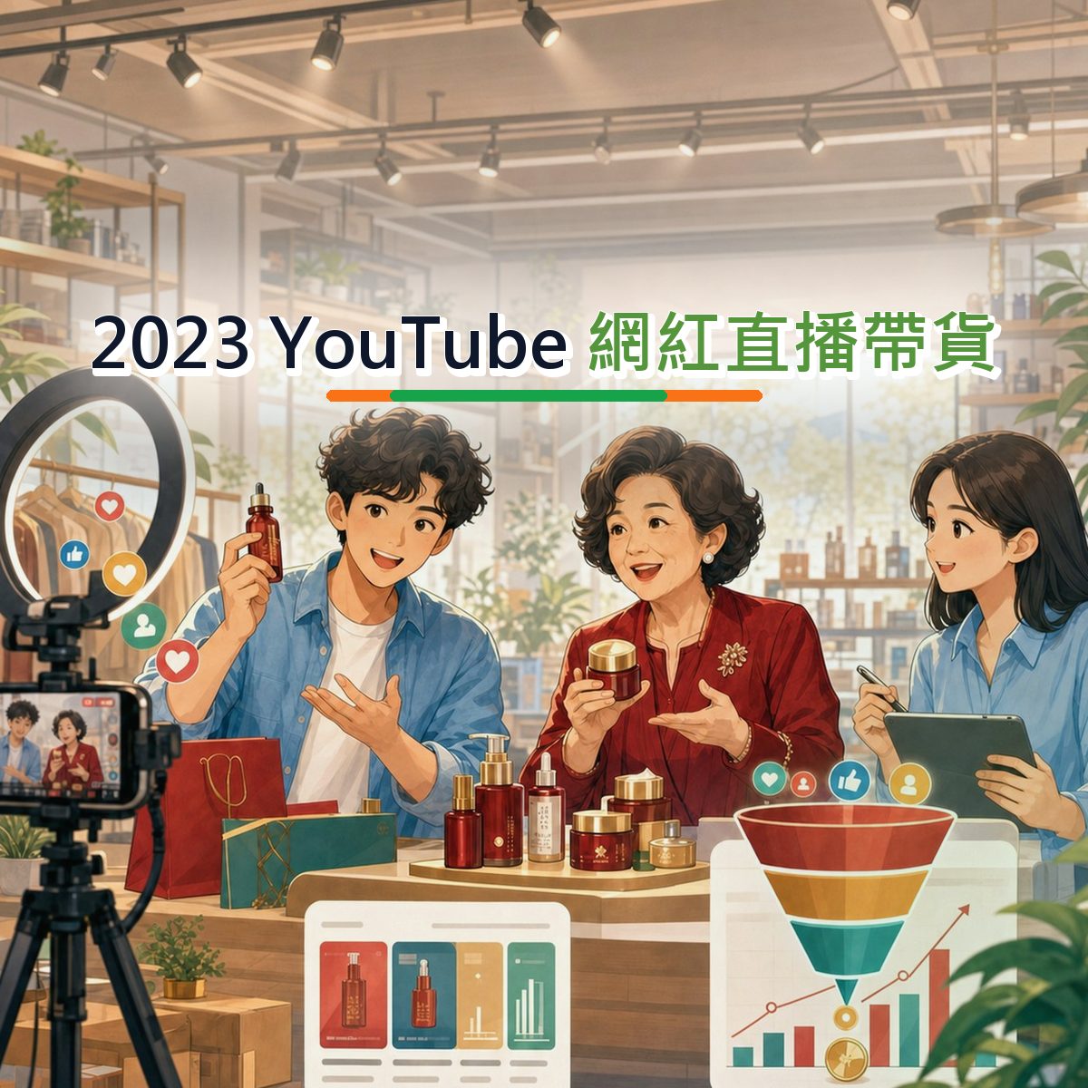 2023 YouTube 上的房產居家決策路徑：網紅直播帶貨執行清單｜比較內容