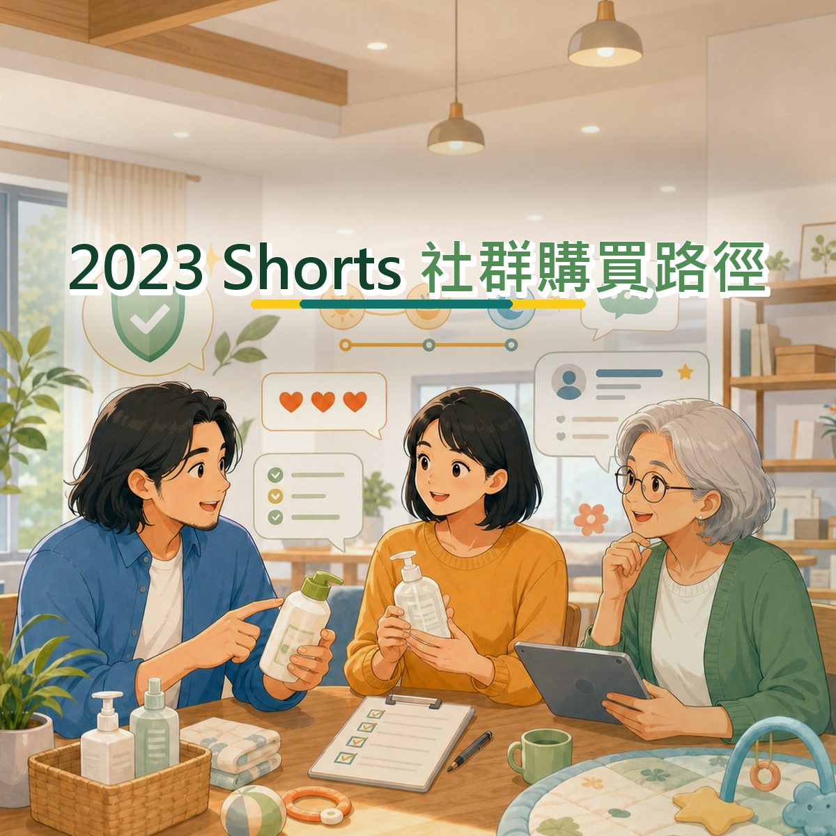 2023 YouTube Shorts 上的母嬰家庭決策路徑：社群購買路徑執行清單｜KOC 種草