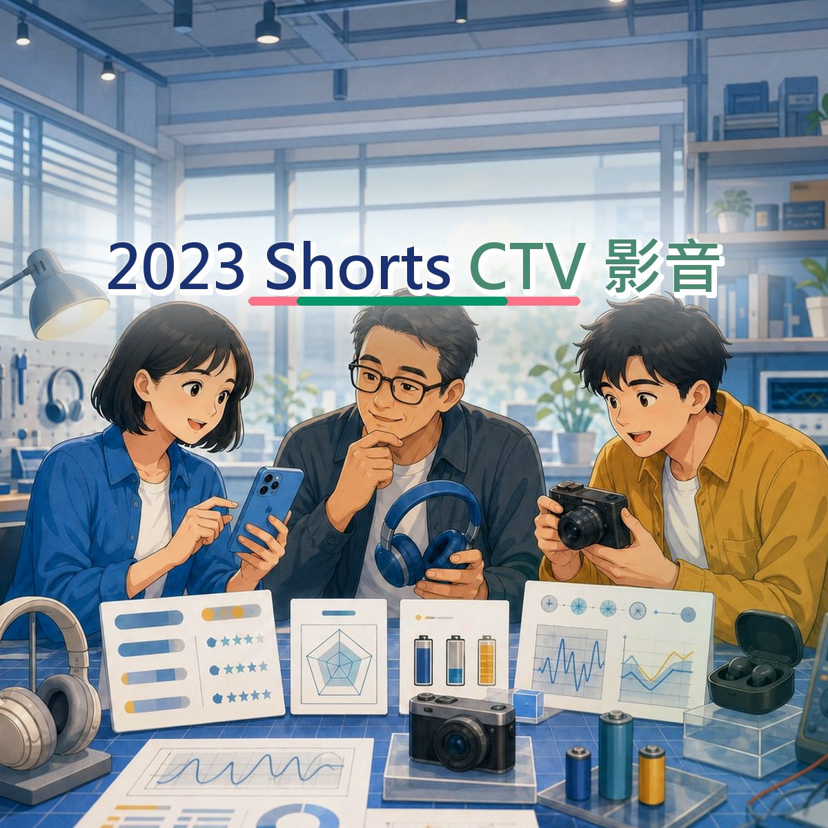 2023 YouTube Shorts 上的3C 家電決策路徑：CTV 影音執行清單｜口碑月報