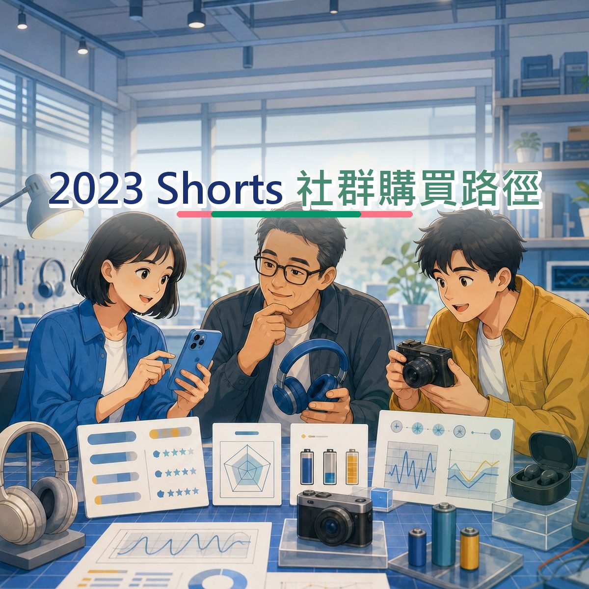 2023 YouTube Shorts 口碑企劃：用圈層語言接住3C 家電消費者｜社群購買路徑