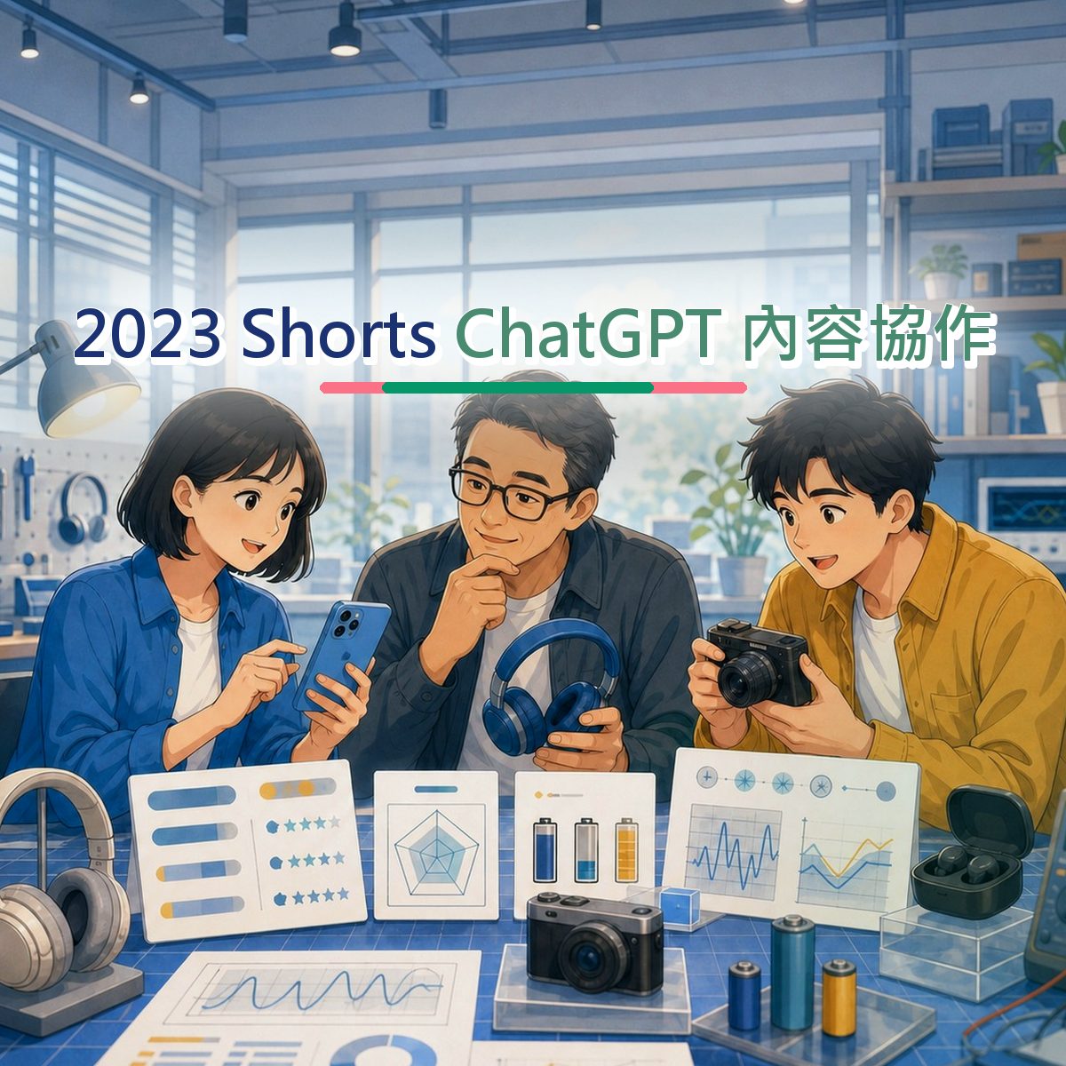 2023 YouTube Shorts 內容企劃怎麼寫？3C 家電ChatGPT 內容協作拆解｜社群聆聽