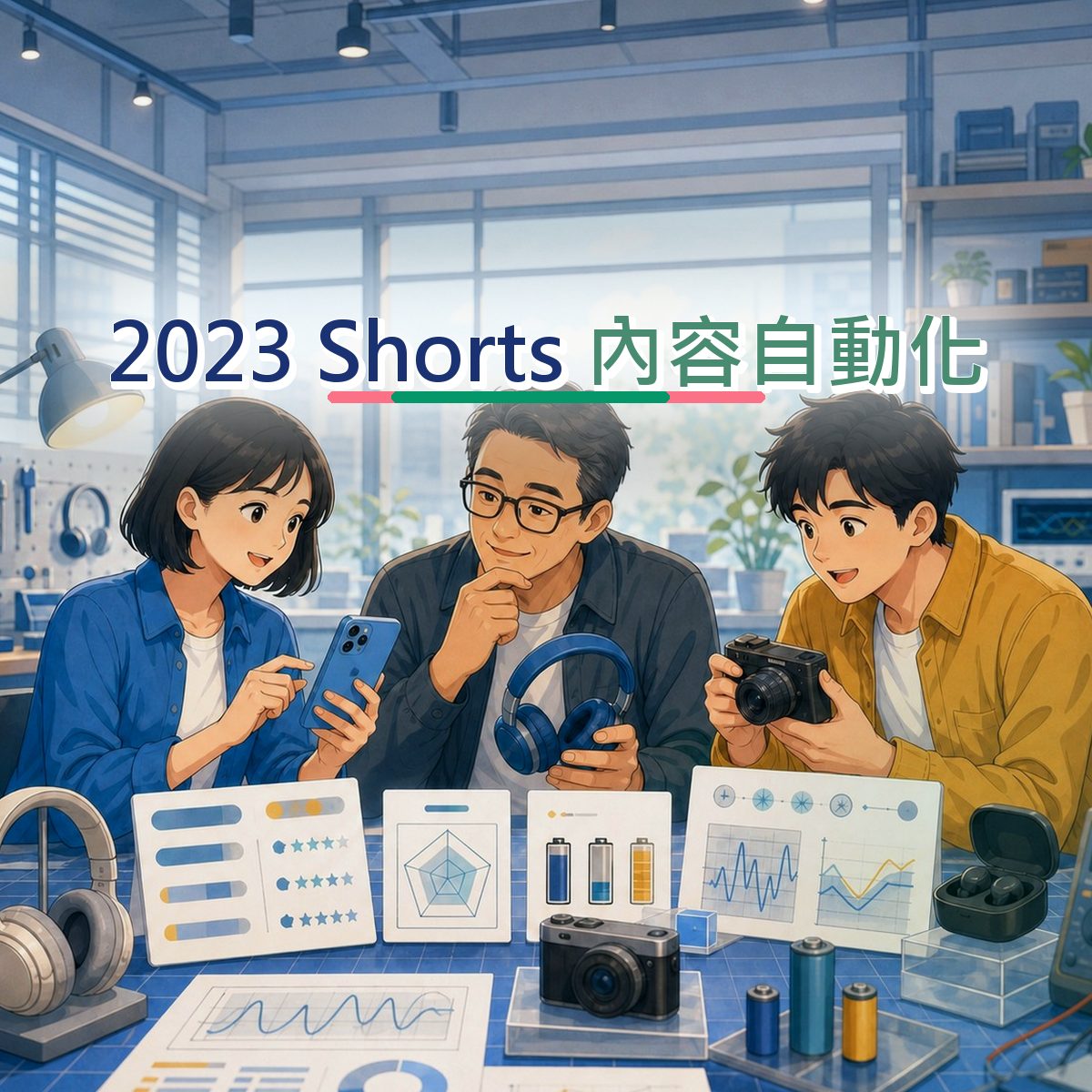 2023 3C 家電內容自動化指南：YouTube Shorts 從看見到行動｜KOC 種草