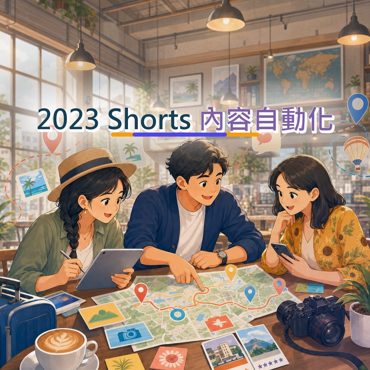 2023 YouTube Shorts 上的旅遊住宿決策路徑：內容自動化執行清單｜搜尋承接