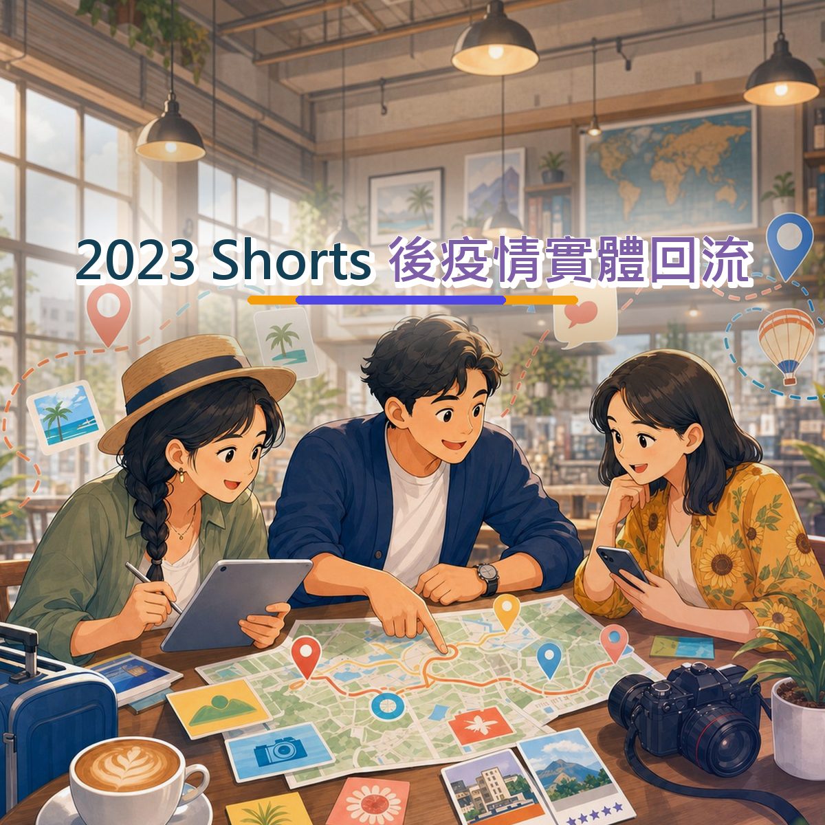2023 YouTube Shorts 口碑企劃：用品牌安全接住旅遊住宿消費者｜後疫情實體回流