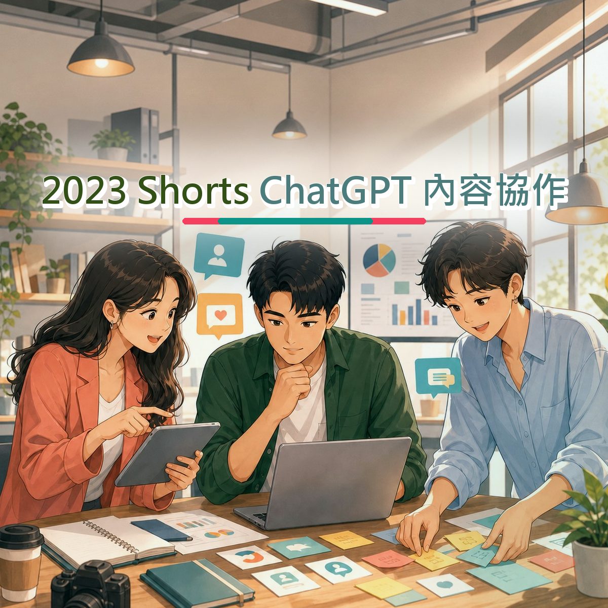 2023 教育學習在 YouTube Shorts 怎麼被相信？ChatGPT 內容協作實戰｜圈層語言
