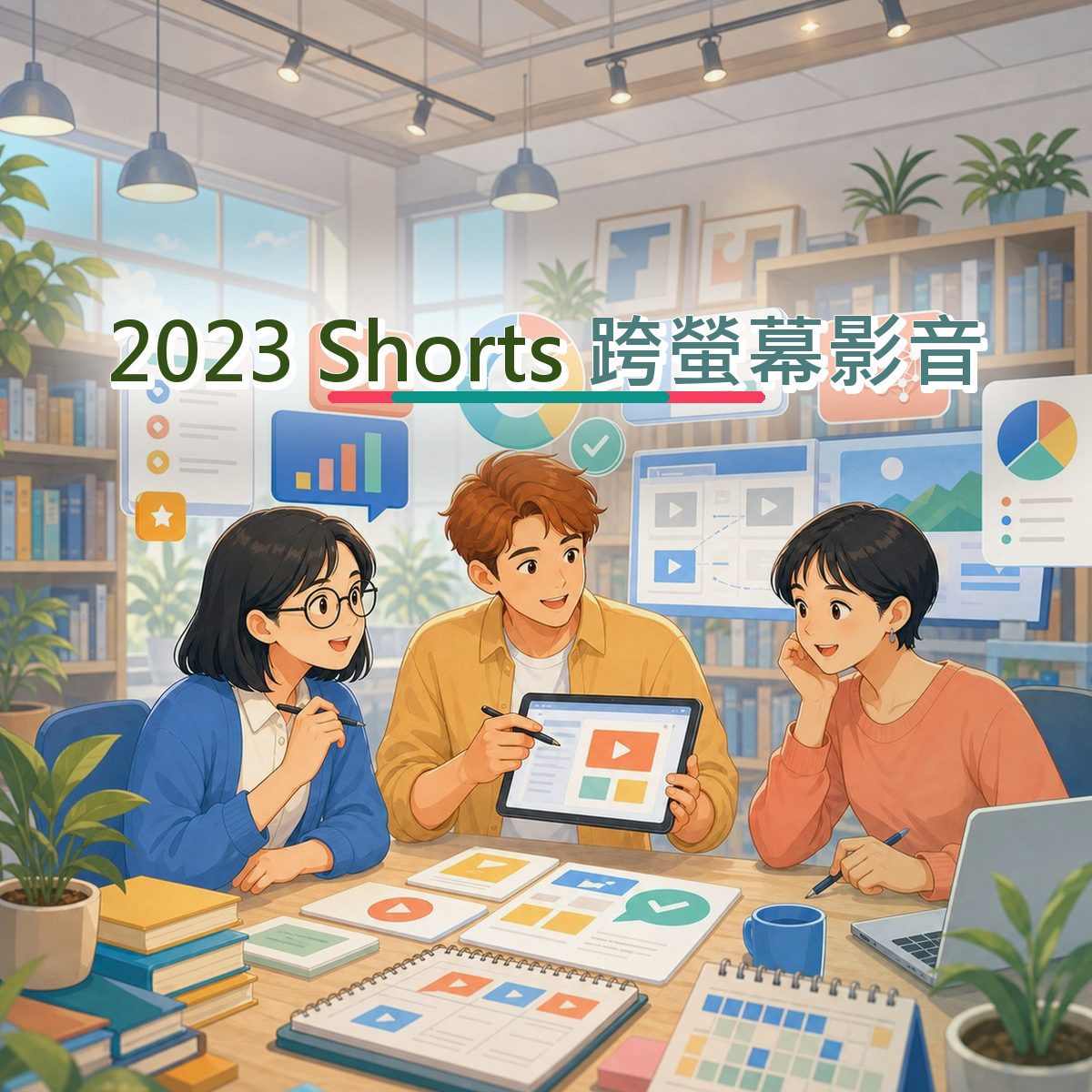 2023 教育學習口碑廣告：YouTube Shorts 的UGC Brief信任訊號｜跨螢幕影音
