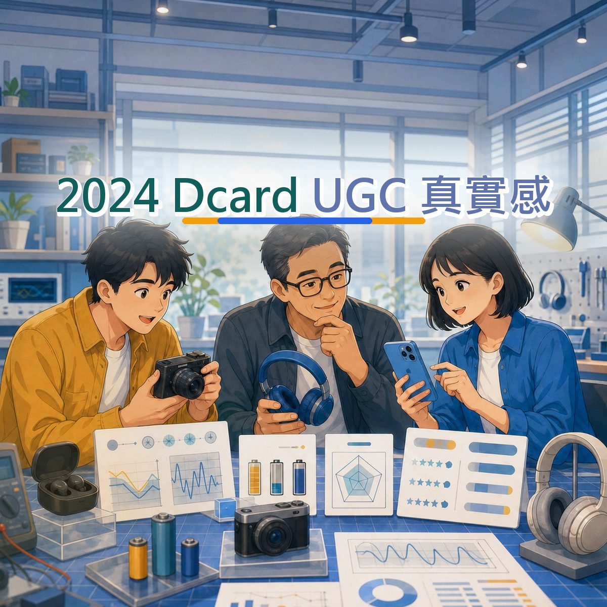 2024 3C 家電UGC 真實感指南：Dcard 從看見到行動｜前三秒鉤子