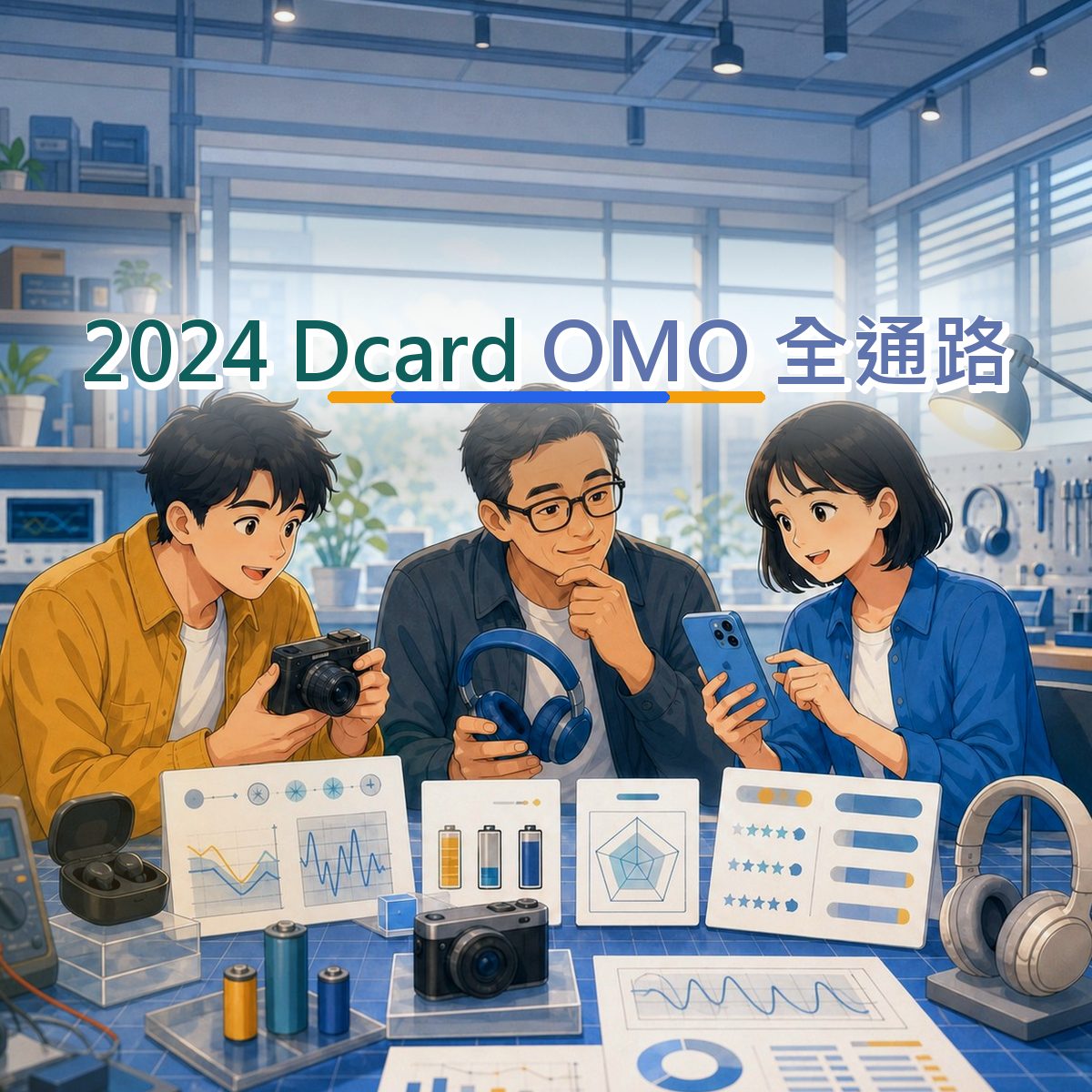 2024 3C 家電OMO 全通路指南：Dcard 從看見到行動｜留言劇本