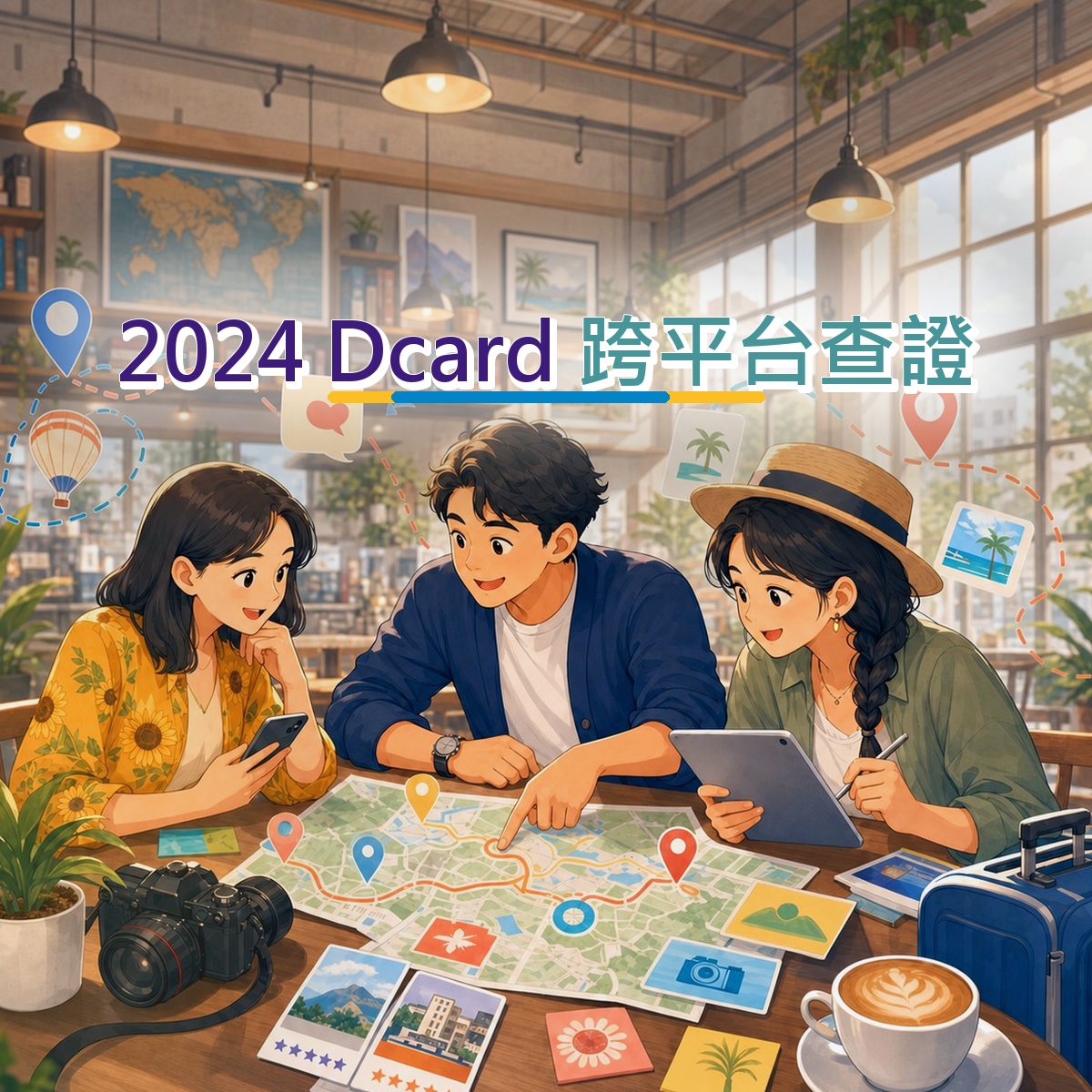 2024 Dcard 口碑企劃：用搜尋承接接住旅遊住宿消費者｜跨平台查證